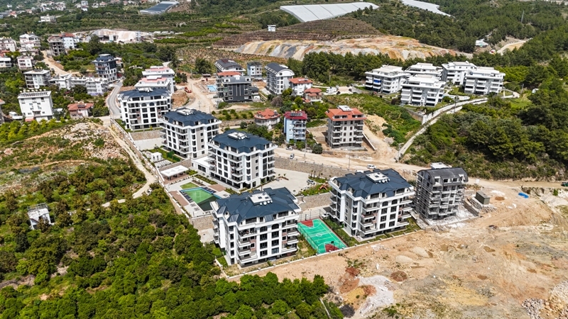 Luxury Apartments for Sale in a Well Managed Complex Alanya Turkey