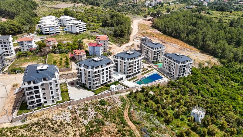 Luxury Apartments for Sale in a Well Managed Complex Alanya Turkey