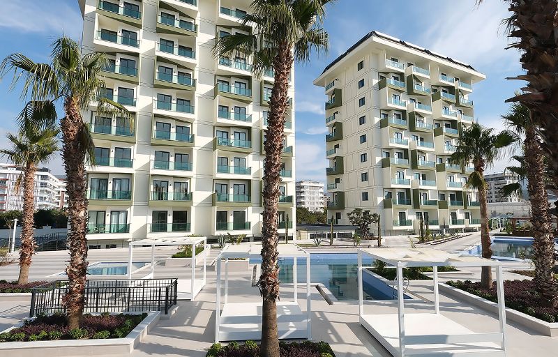 New Apartments for Sale in Alanya Turkey l 44 Gardenia