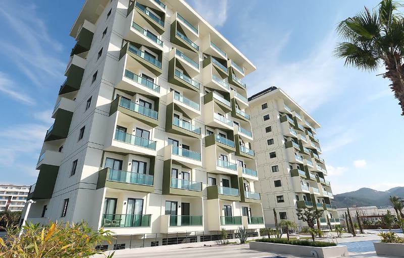 New Apartments for Sale in Alanya Turkey l 44 Gardenia