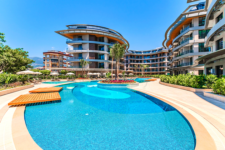New Attractive Apartments for Sale in Oba District of Alanya
