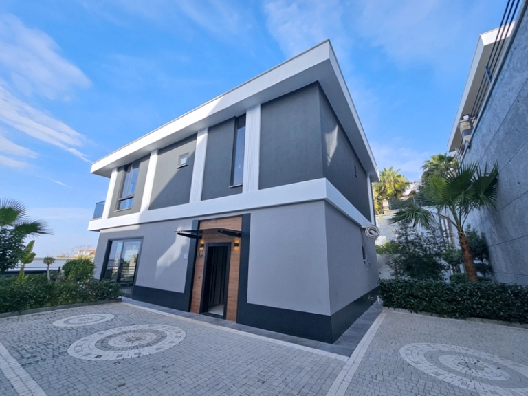 New Build 4 Bedroom Sea View Villa for Sale in Alanya Turkey