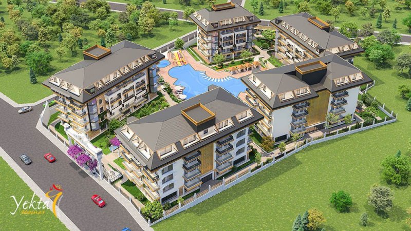 New Investment Properties for Sale in Alanya l Oba District