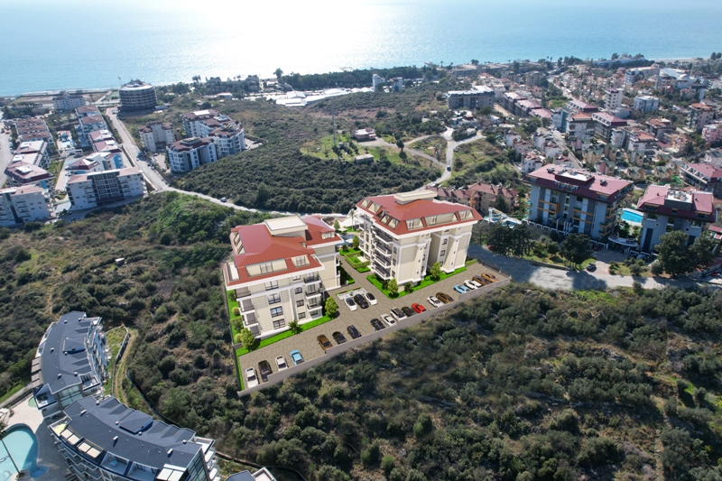 New Residential Complex in Kestel Alanya l Kestel Locco