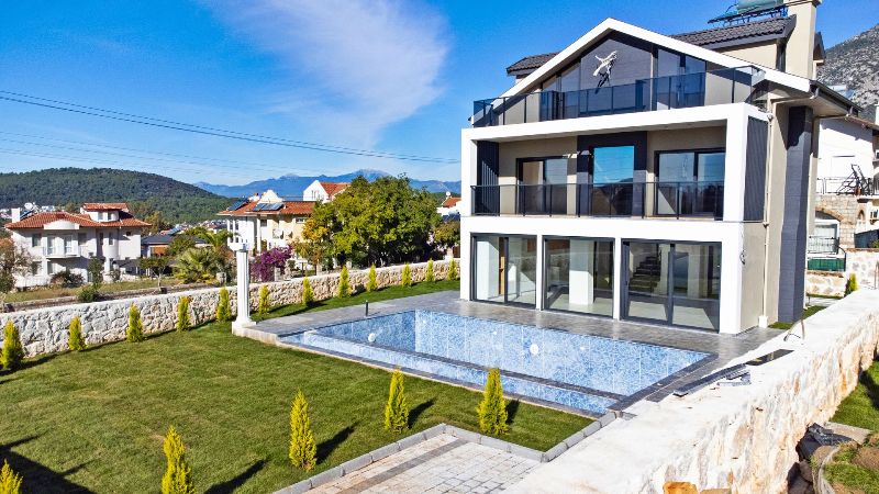 Newly Build 4 Bedroom Detached Villas for Sale in Ovacik Fethiye