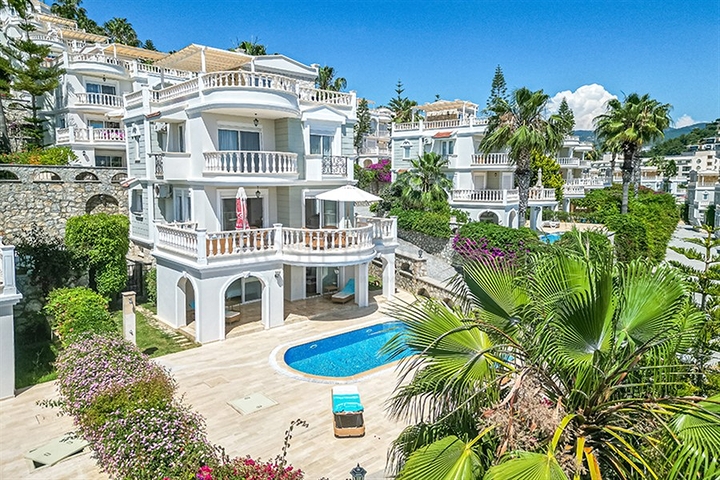 Premium Sea View Villa for Sale in Konakli Alanya l Oasis Club