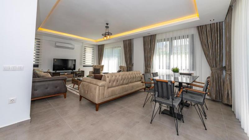 Ready to Move 4 Bedroom Triplex Villa in Ovacik Fethiye for Sale