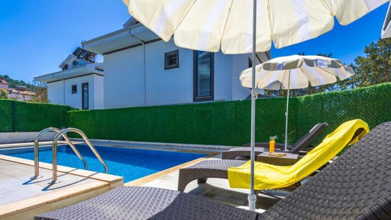 Ready to Move 4 Bedroom Triplex Villa in Ovacik Fethiye for Sale