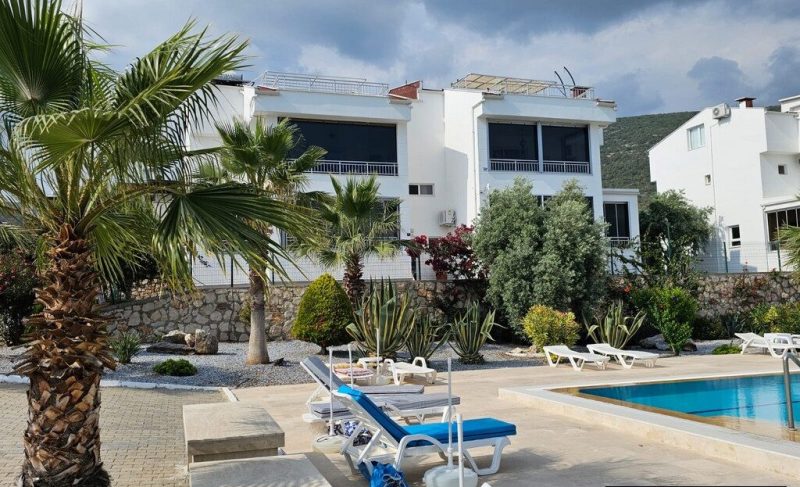 Sea View 3 Bedroom Duplex Apartment for Sale in Akbuk Didim