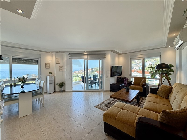 Sea View Duplex 3 Bedroom Property for Sale in Kleopatra Area in Alanya