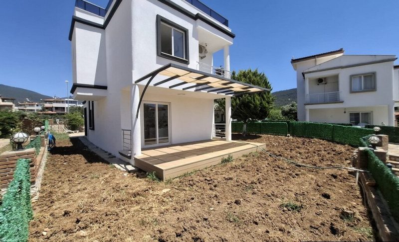 Sea View Duplex Villa with Pool in Akbuk Didim l Renovated
