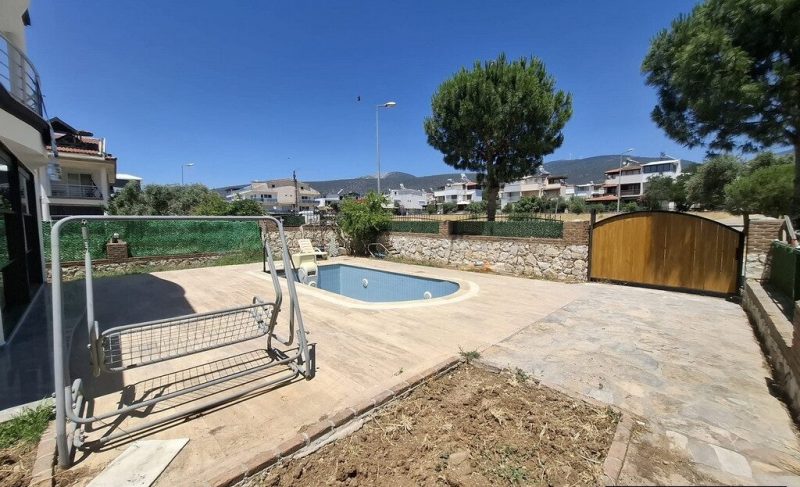 Sea View Duplex Villa with Pool in Akbuk Didim l Renovated