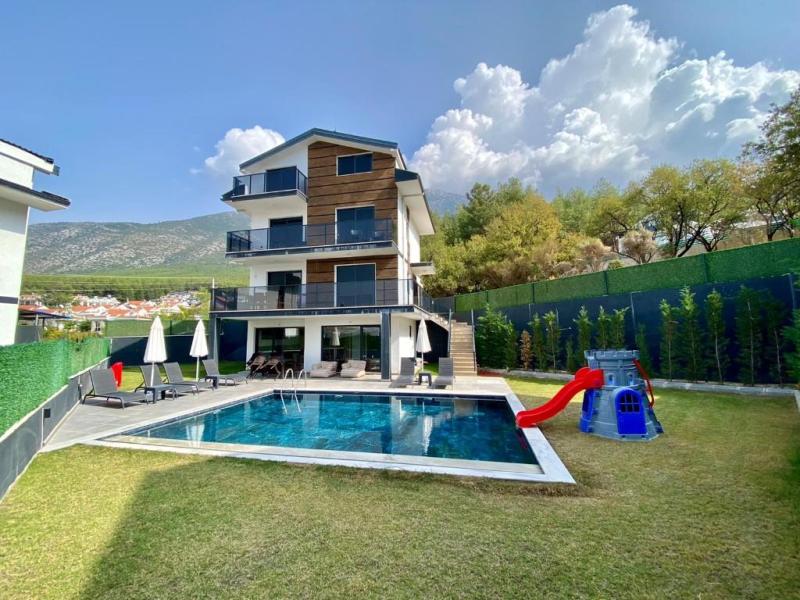 Special Villa with Indoor&Outdoor Pools for Sale in Ovacik Oludeniz