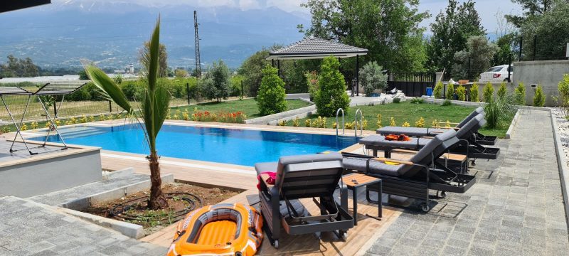 2 Bedroom Bungalow with Pool for Sale in Seydikemer Fethiye