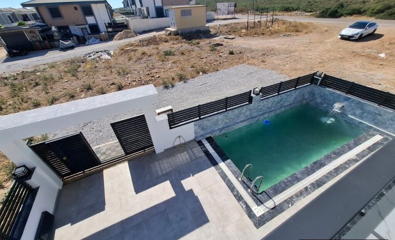 3 Bedroom Detached Villa with Pool for Sale in Altinkum Didim Turkey