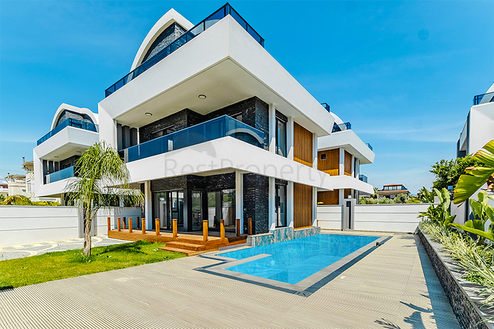 3 Bedroom Modern Villa with Pool in Konakli Alanya