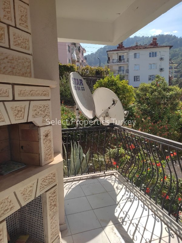 Affordable 3 Bedroom Flat with Sea View for Sale in Tasyaka Fethiye