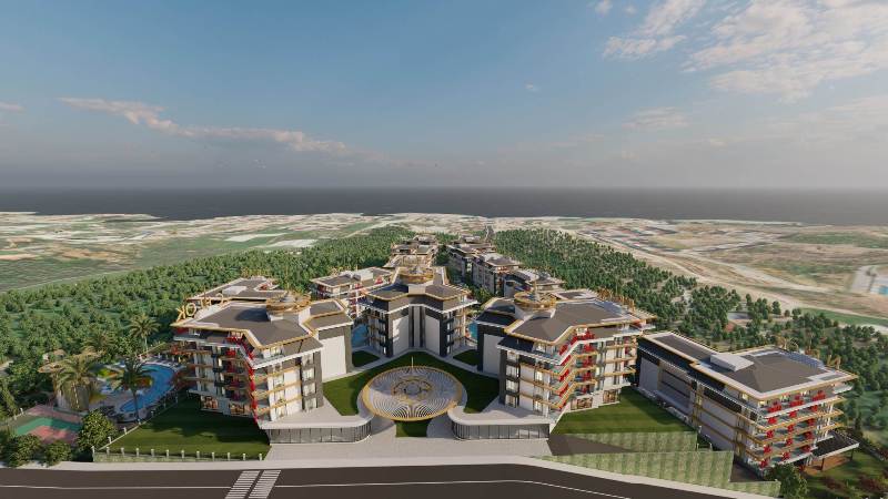 Amazing Residential Development in Kestel Alanya l Cebeci Vista