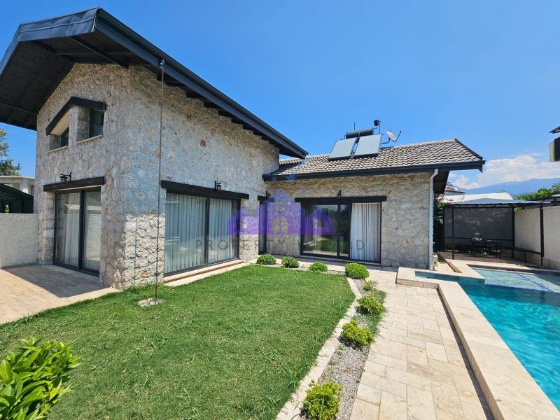 Attractive Stone Bungalow for Sale in Kadikoy, Seydikemer, Fethiye