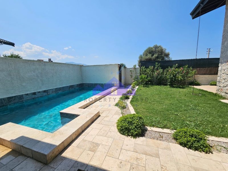 Attractive Stone Bungalow for Sale in Kadikoy, Seydikemer, Fethiye