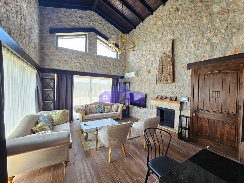 Attractive Stone Bungalow for Sale in Kadikoy, Seydikemer, Fethiye