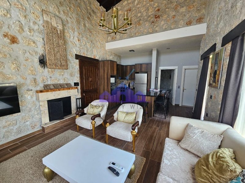 Attractive Stone Bungalow for Sale in Kadikoy, Seydikemer, Fethiye