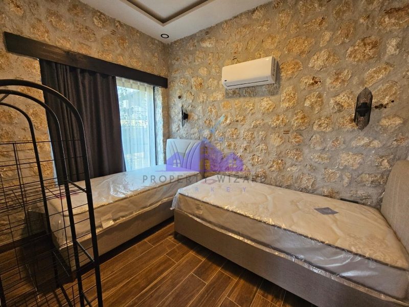 Attractive Stone Bungalow for Sale in Kadikoy, Seydikemer, Fethiye