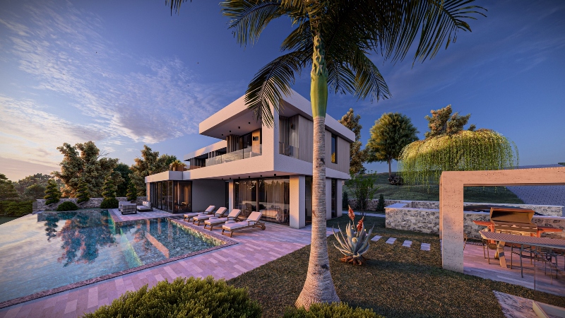 Off Plan Villa; Luxury Villa for Sale in Hisaronu Area of Oludeniz Fethiye