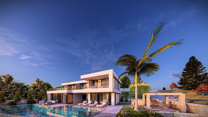 Off Plan Villa; Luxury Villa for Sale in Hisaronu Area of Oludeniz Fethiye