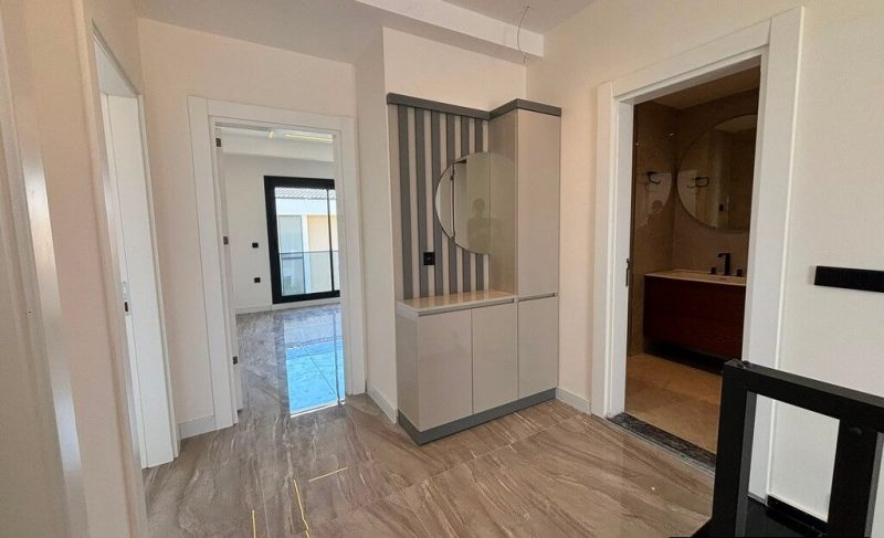 Brand New Luxurious Villa with Distant Sea Views in Didim for Sale