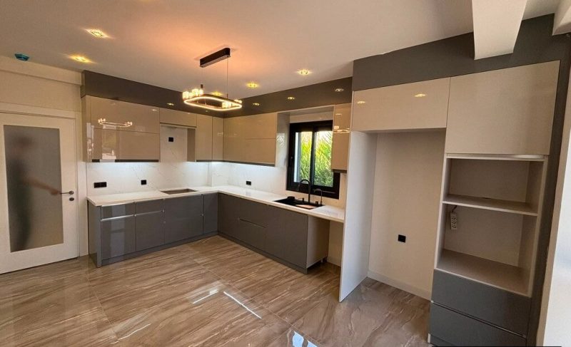 Brand New Luxurious Villa with Distant Sea Views in Didim for Sale