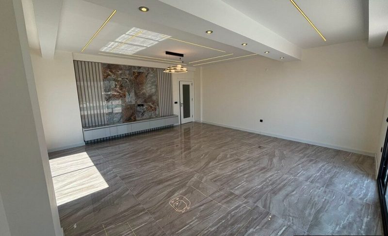 Brand New Luxurious Villa with Distant Sea Views in Didim for Sale
