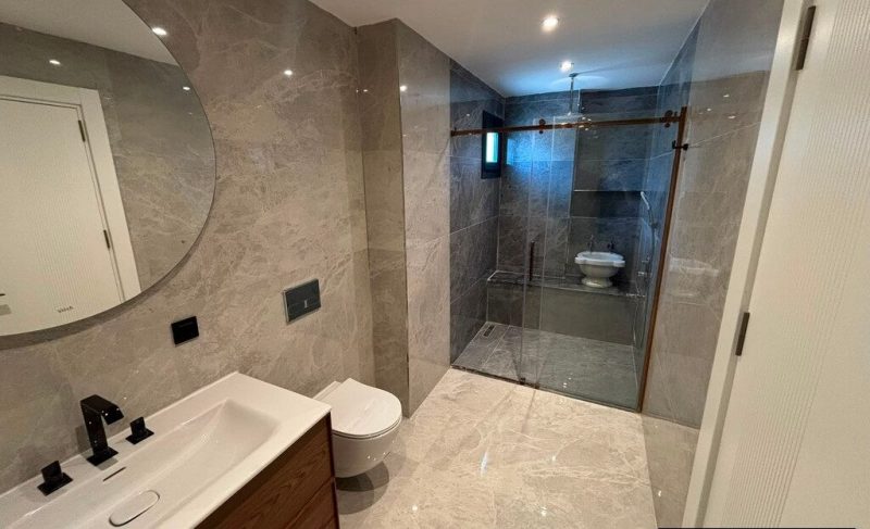 Brand New Luxurious Villa with Distant Sea Views in Didim for Sale