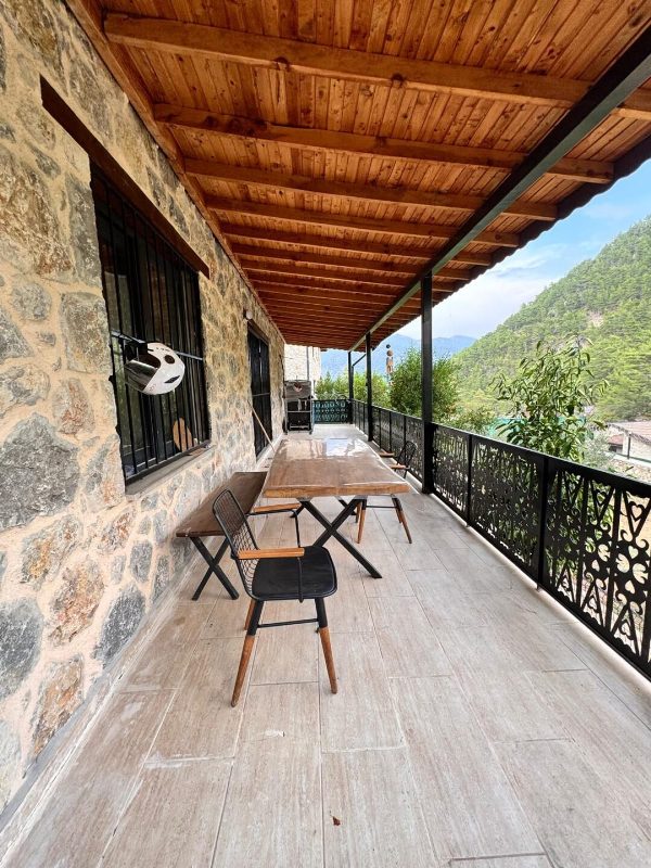 Characteristic Stone Villa with Views in Kizilbel Yesiluzumlu Fethiye