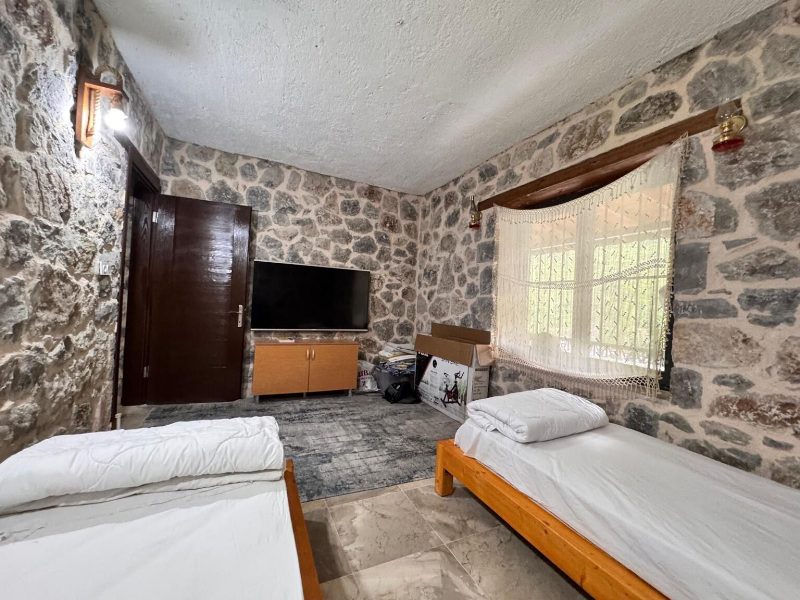 Characteristic Stone Villa with Views in Kizilbel Yesiluzumlu Fethiye