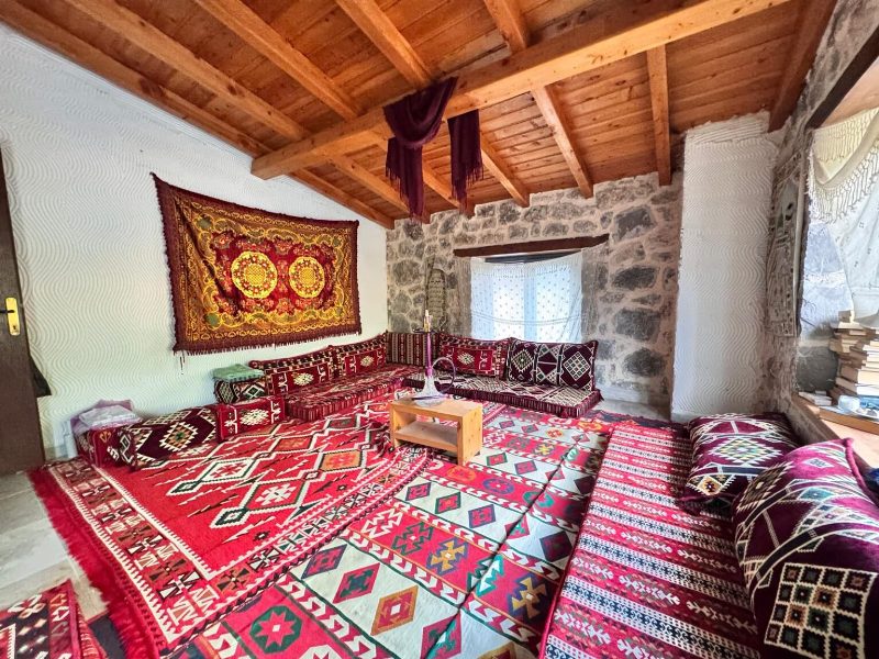 Characteristic Stone Villa with Views in Kizilbel Yesiluzumlu Fethiye
