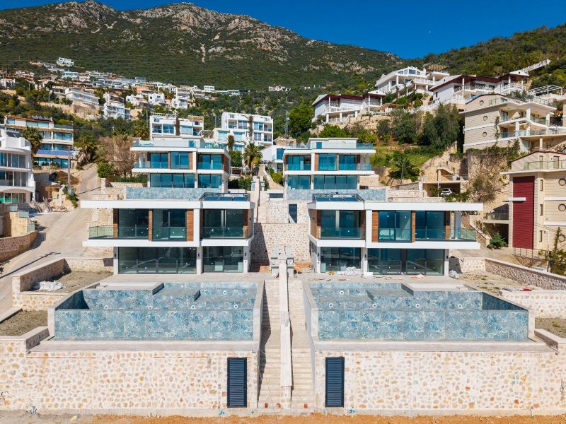 Close to Completion; Sea View Villas for Sale in Kalkan