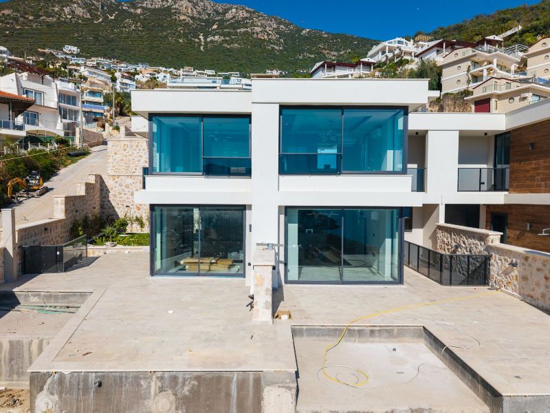 Close to Completion; Sea View Villas for Sale in Kalkan