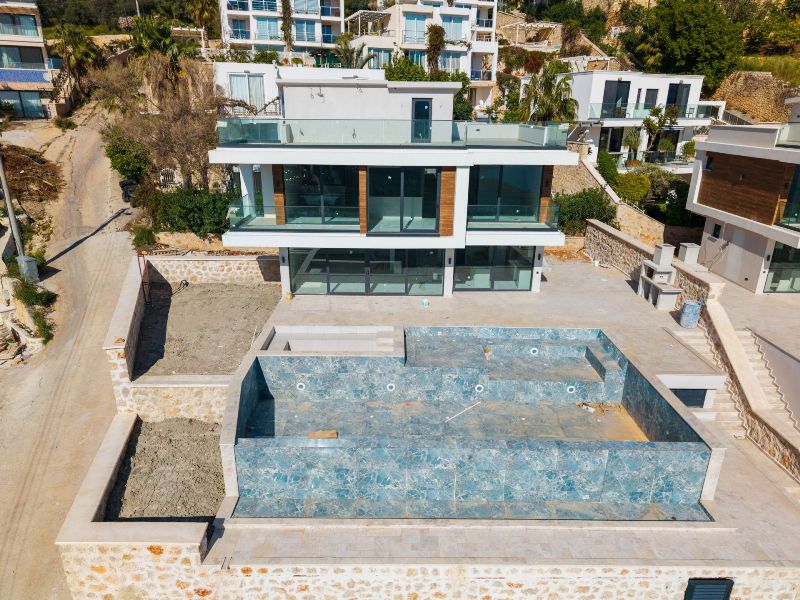 Close to Completion; Sea View Villas for Sale in Kalkan