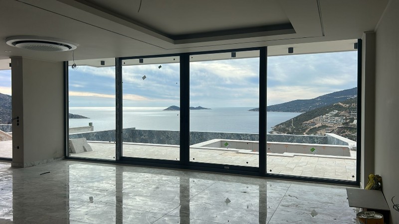 Close to Completion; Sea View Villas for Sale in Kalkan