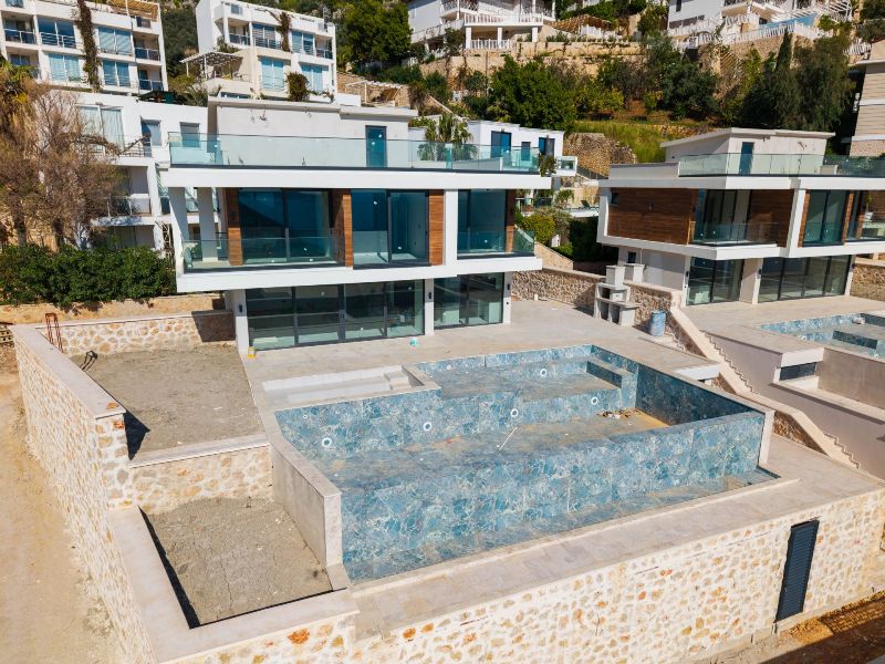 Close to Completion; Sea View Villas for Sale in Kalkan