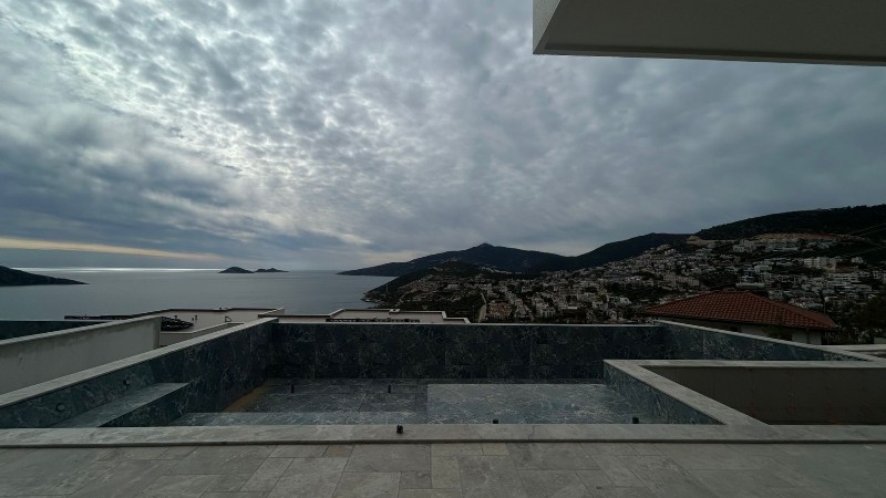Close to Completion; Sea View Villas for Sale in Kalkan
