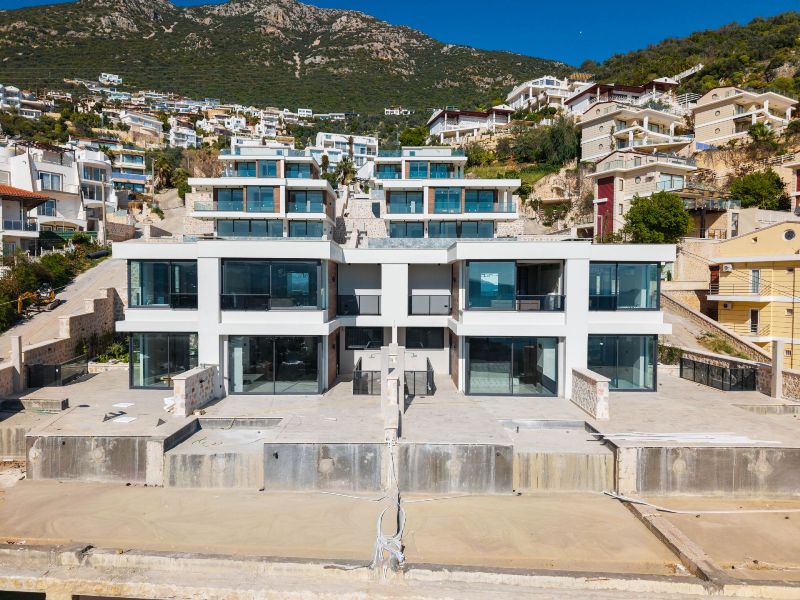 Close to Completion; Sea View Villas for Sale in Kalkan
