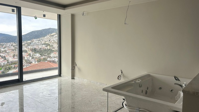 Close to Completion; Sea View Villas for Sale in Kalkan