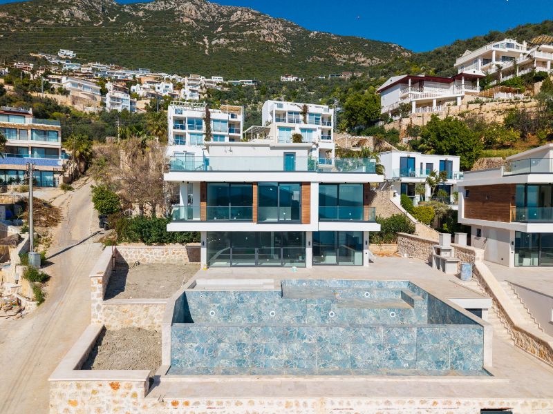 Close to Completion; Sea View Villas for Sale in Kalkan