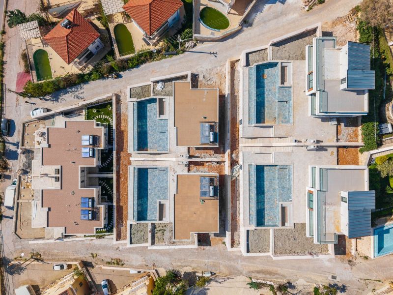 Close to Completion; Sea View Villas for Sale in Kalkan