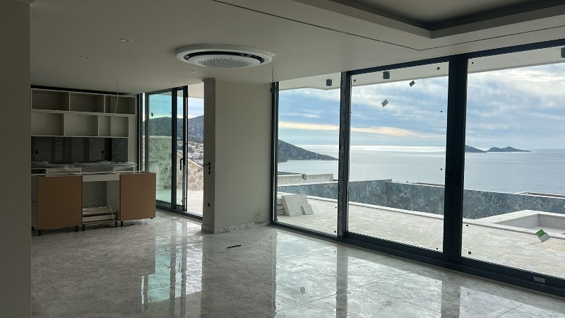 Close to Completion; Sea View Villas for Sale in Kalkan