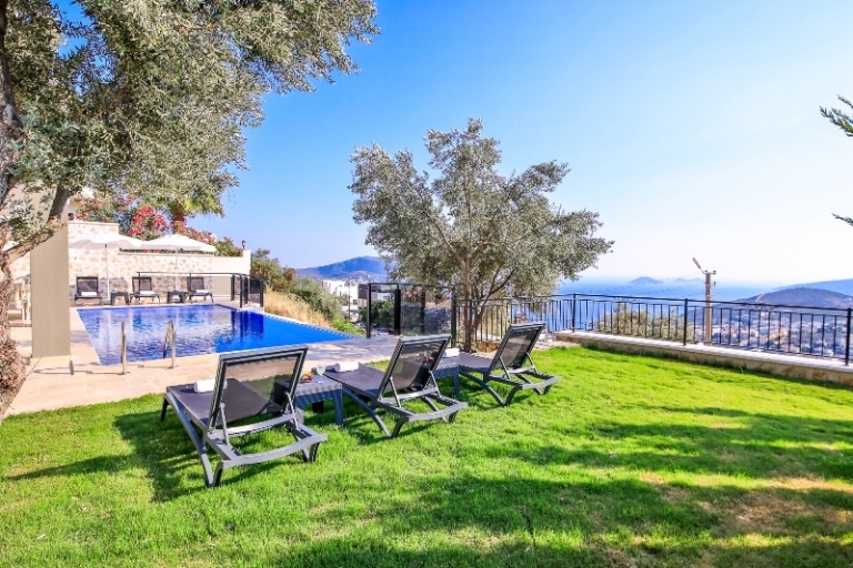 Elegance Kalkan Villa with Amazing Sea Views and Luxury for Sale