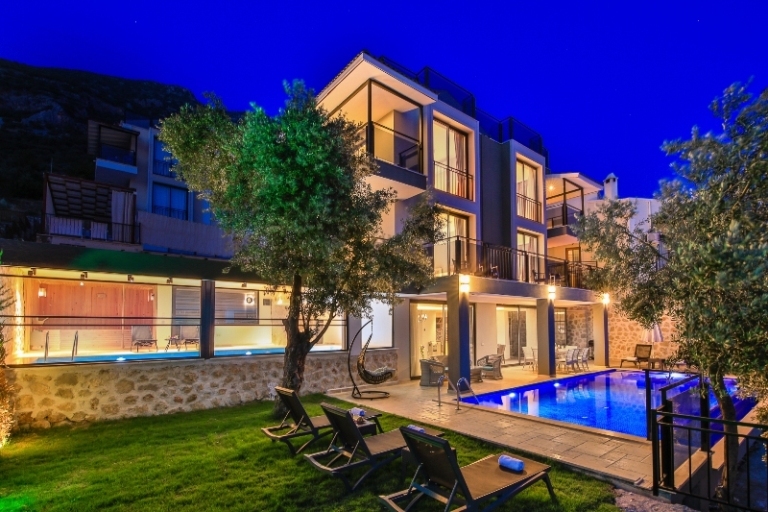 Elegance Kalkan Villa with Amazing Sea Views and Luxury for Sale