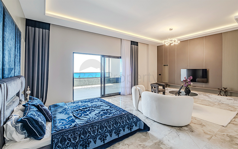 Exclusive Villa with Amazing Sea View for Sale in Kargicak Alanya Turkey